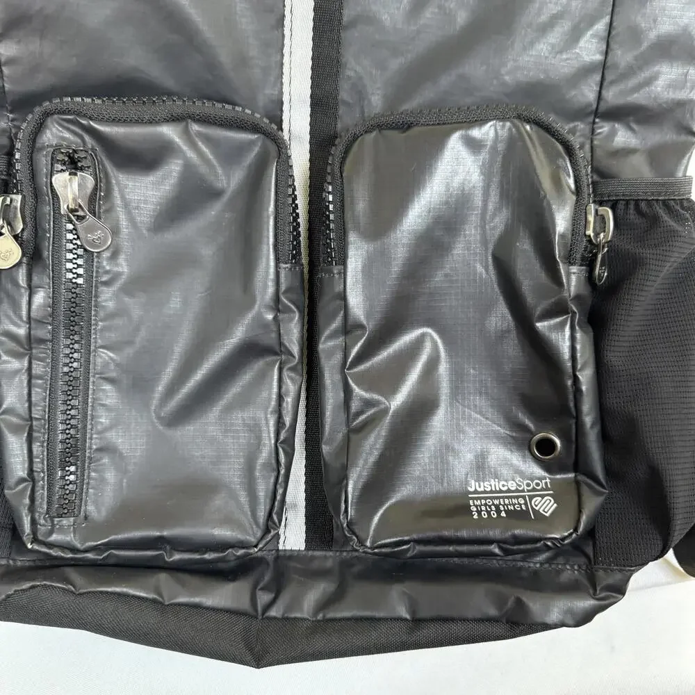 Justice Sport Black Backpack